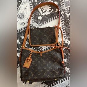 Monogram Brown Shoulder Bag Set
